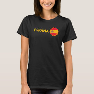 Espana Flaggenstaat Vintag Spanien Flaggenstaat Sp T-Shirt