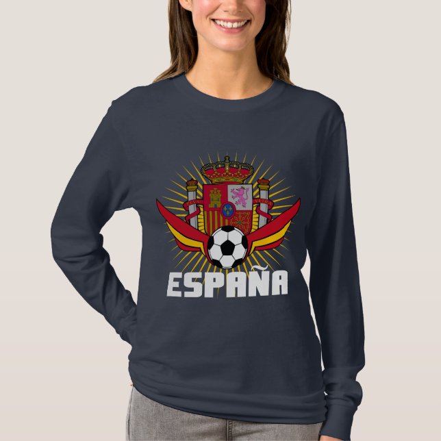 España Fußball T-Shirt (Vorderseite)