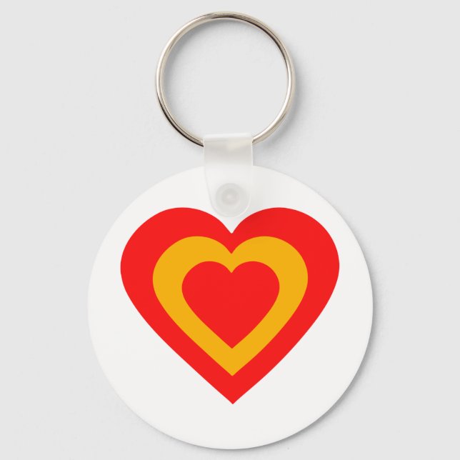 espana-heart. schlüsselanhänger (Vorderseite)