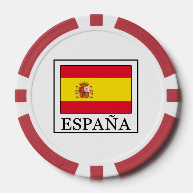 España Pokerchips (Vorderseite)