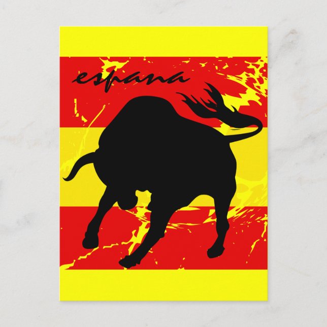 Espana Postkarte (Vorderseite)