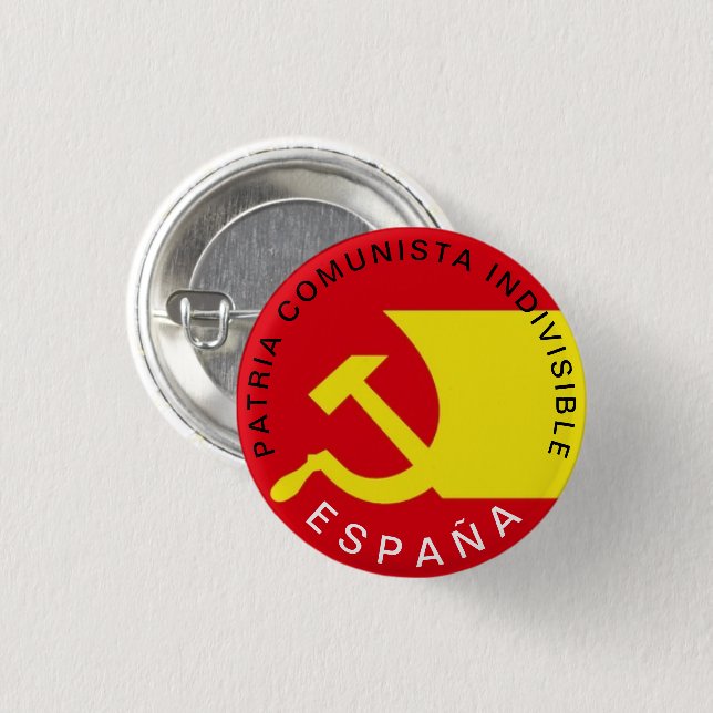 España Socialista y Unida Button (Vorne & Hinten)