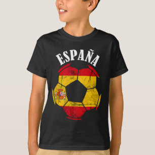 Espana Spanien Flagge Spanien Fußballspieler Spani T-Shirt