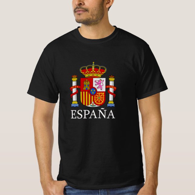 España Spanien Nationalemblem Symbol Spaniard T-Shirt (Vorderseite)