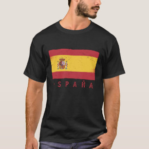 España Spanische Flagge Spanien Vintages Geschenk T-Shirt
