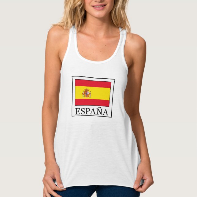 España Tank Top (Vorderseite)