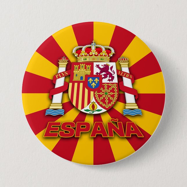 Espana-Wappen Button (Vorderseite)