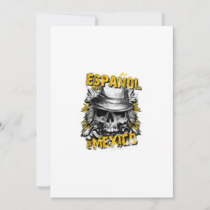 Espanol für Mexiko Einladung