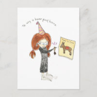 ESPAÑOL Tarjeta De Cumpleaños - Burro