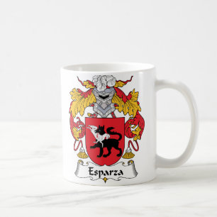 Esparza Familienwappen Tasse