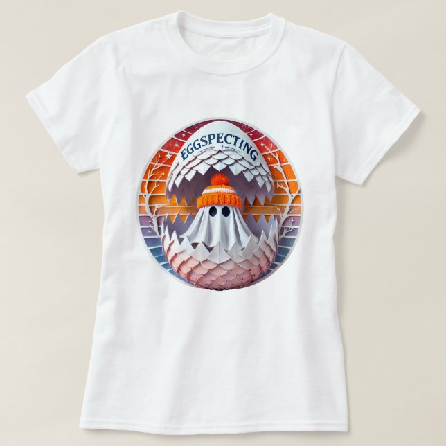 Espects Baby Announction - Halloween Themed T-Shirt (Design vorne)