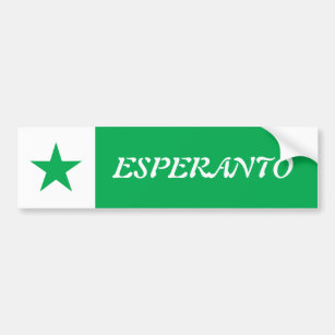 Esperanto, Autoaufkleber