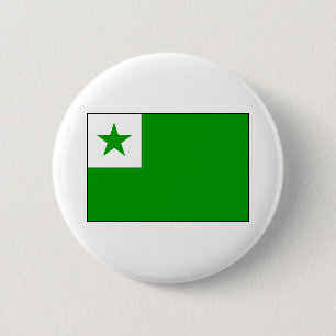 Esperanto - Esperantist Flagge Button