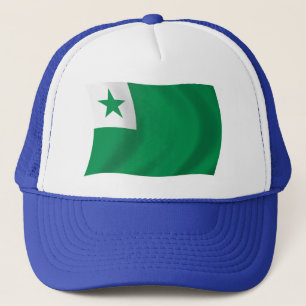Esperanto Flag Hat Truckerkappe
