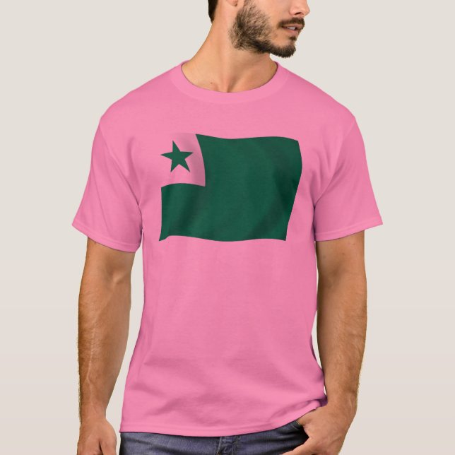 Esperanto Flag Shirt (Vorderseite)