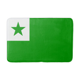 Esperanto-Flagge Badematte