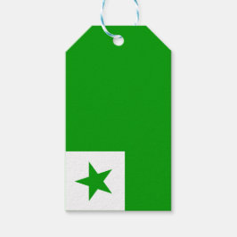 Esperanto-Flagge Geschenkanhänger