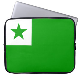 Esperanto-Flagge Laptopschutzhülle