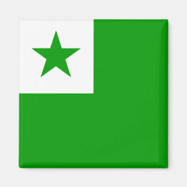 Esperanto-Flagge Magnet