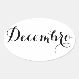 Esperanto Month Stickers - Decembro (Dezember)