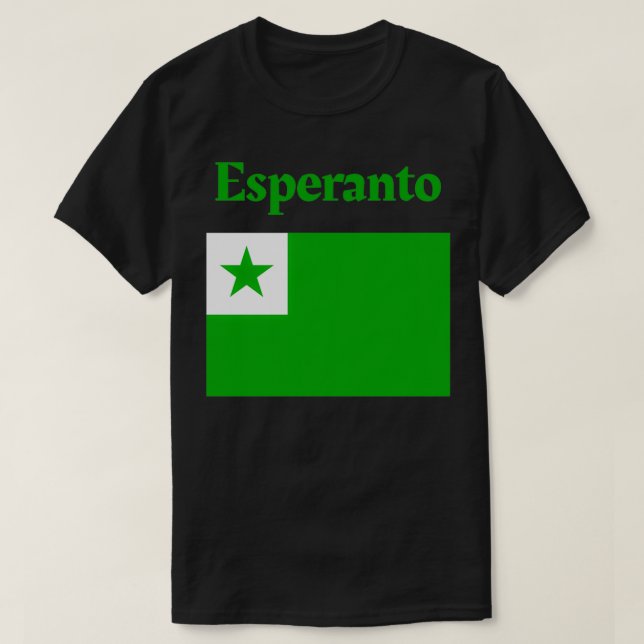 Esperanto T-Shirt (Design vorne)