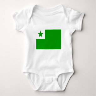EsperantoFlagge Baby Strampler