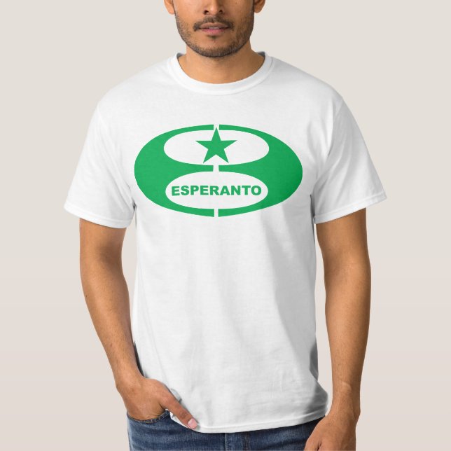 Esperantosymbol, T-Shirt (Vorderseite)