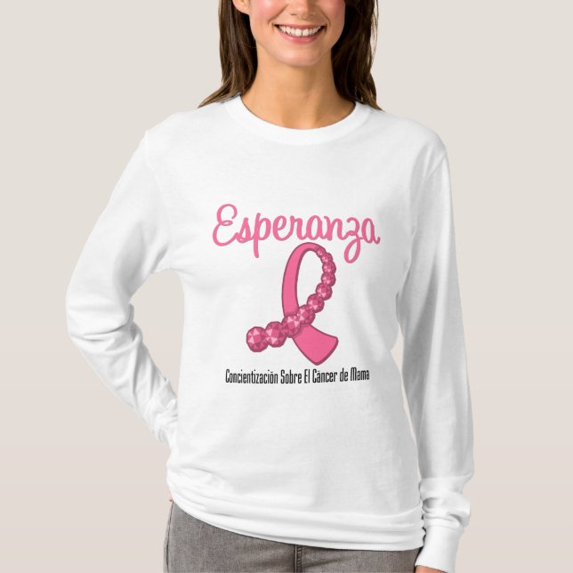 Esperanza Liston Rosa - Cancer de Mutter T-Shirt (Vorderseite)