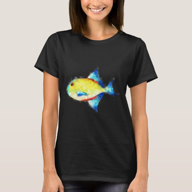 Esperimentoza - prächtiger Fisch T-Shirt (Vorderseite)