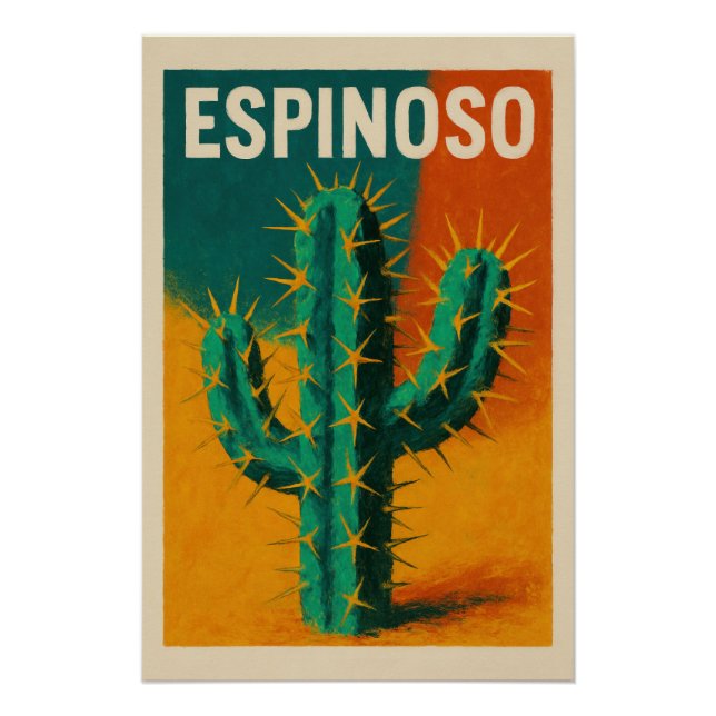 ESPINOSO - Der Kaktus Poster (Vorderseite)