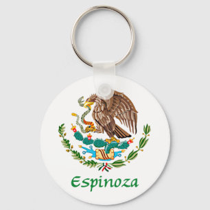 Espinoza mexikanisches nationales Siegel Schlüsselanhänger