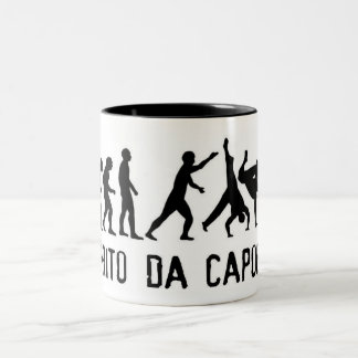 espirito da capoeira zweifarbige tasse