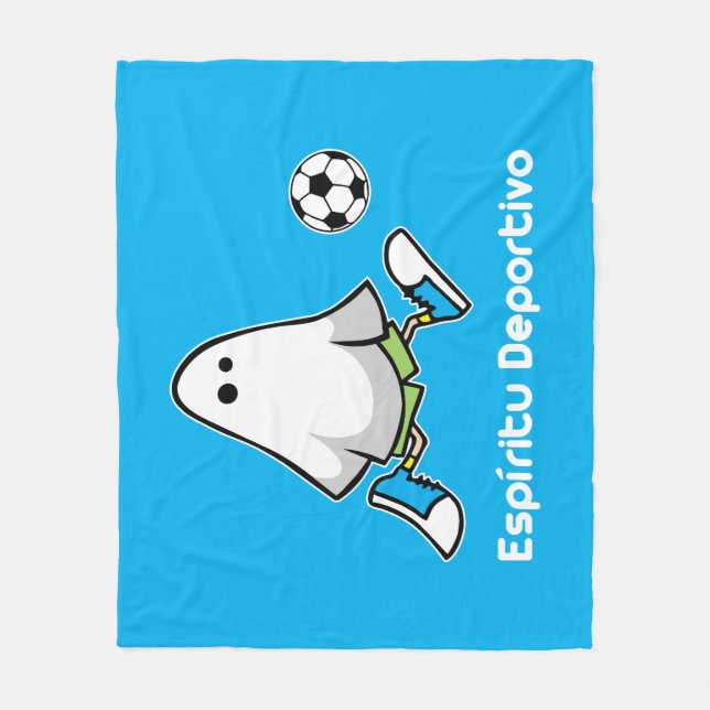 Espiritu Deportivo Fleecedecke (Vorderseite)