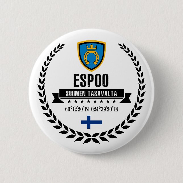 Espoo Button (Vorderseite)