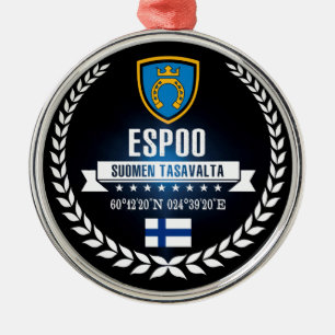 Espoo Ornament Aus Metall
