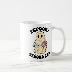 Espooky Senora Era Funny Ghost Mexican Spanish Hal Kaffeetasse