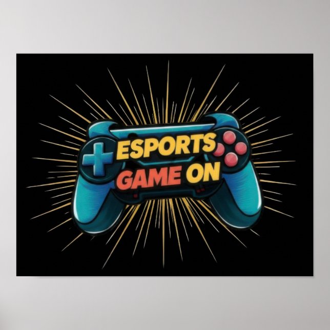 Esport-Spiel Sport Poster (Vorne)
