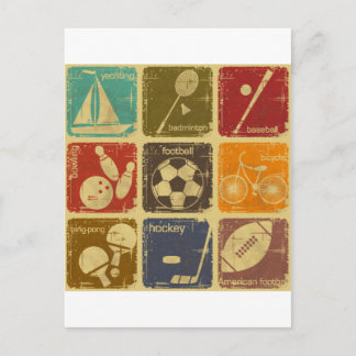 Esportes Postkarte