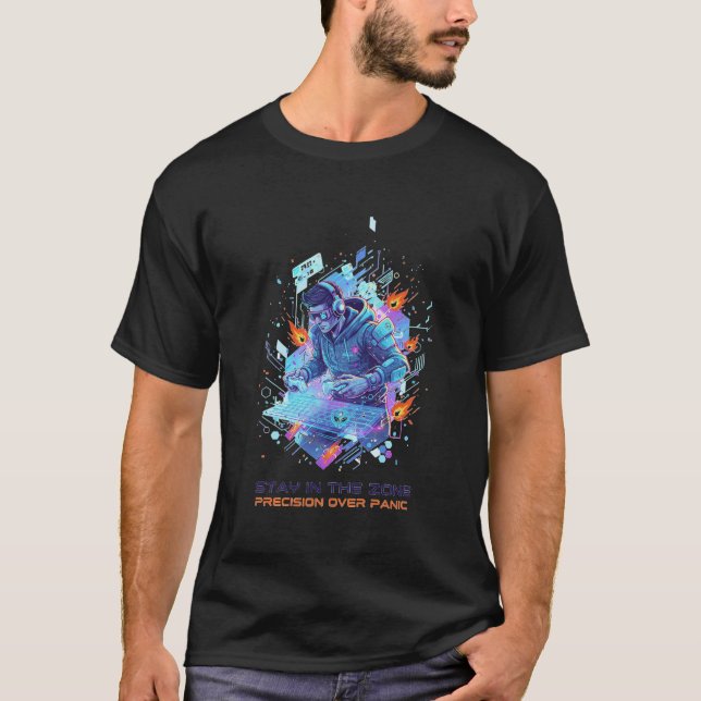Esports Elite 2026 Level Up Your Game T-Shirt (Vorderseite)