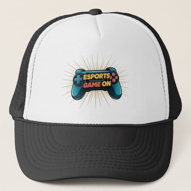 Esports Game Sport Hat Truckerkappe (Vorderseite)