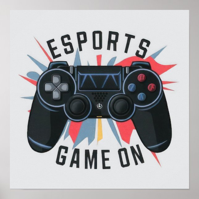 Esports Gamer Poster (Vorne)