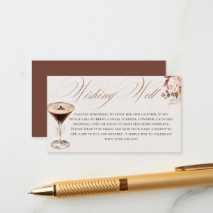 Espresso A Tini ein bisschen Naher wünschen gut Um Begleitkarte