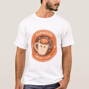 Espresso-Angst-Club Koffein Und Angst T-Shirt