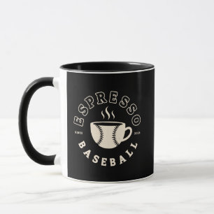 Espresso Baseball Retro Kaffee- & Teetasse