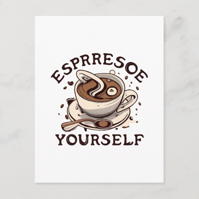 Espresso Begleitkarte (Vorderseite)
