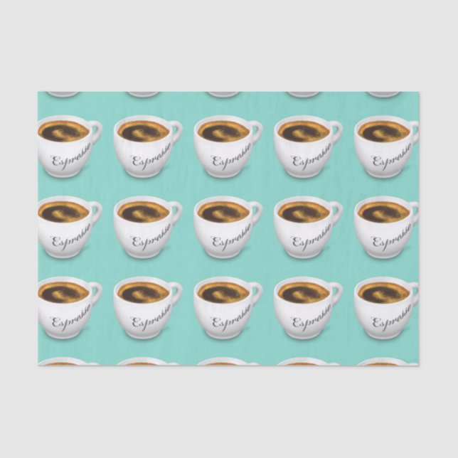 Espresso-bitte Seidenpapier (Vorderseite)