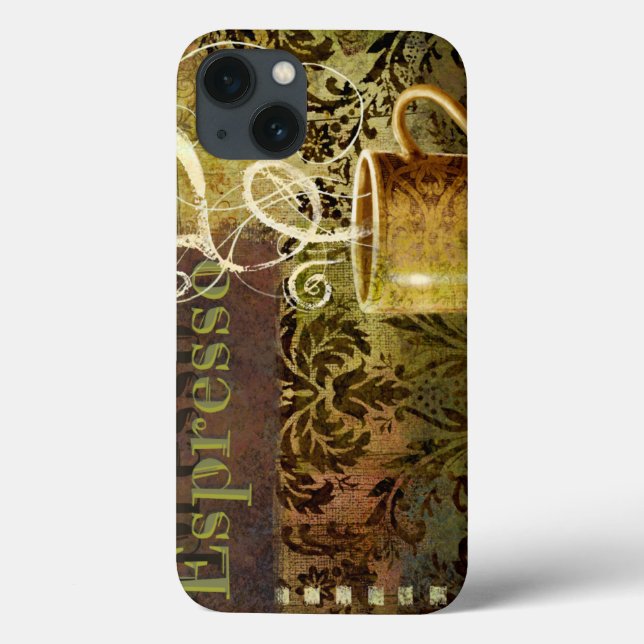 Espresso Case-Mate iPhone Hülle (Rückseite)