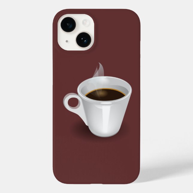 Espresso Case-Mate iPhone Hülle (Rückseite)