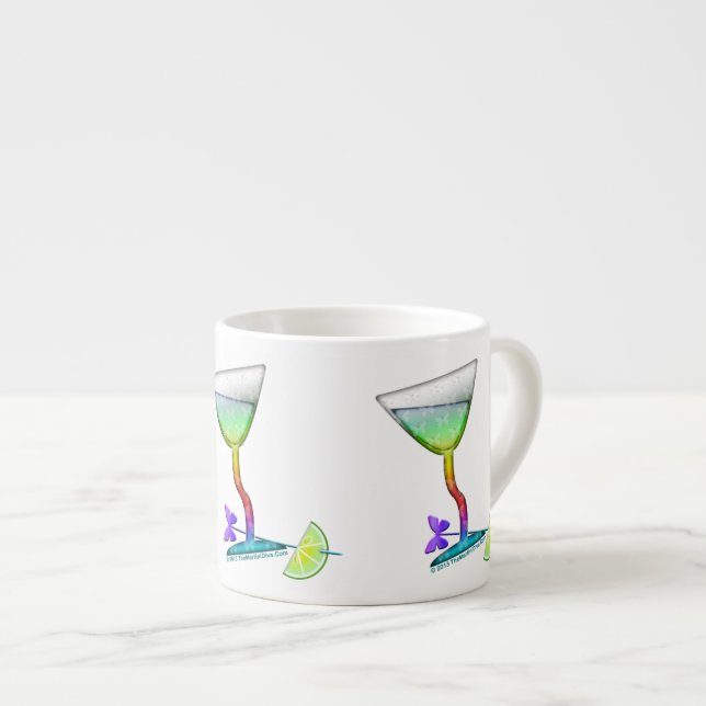 ESPRESSO & CHINA CUPS - BUTTERFLY MARTINI ESPRESSOTASSE (Vorderseite Rechts)