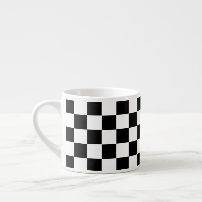 Espresso Cup mit kontrollierter Flagge Espressotasse (Links)
